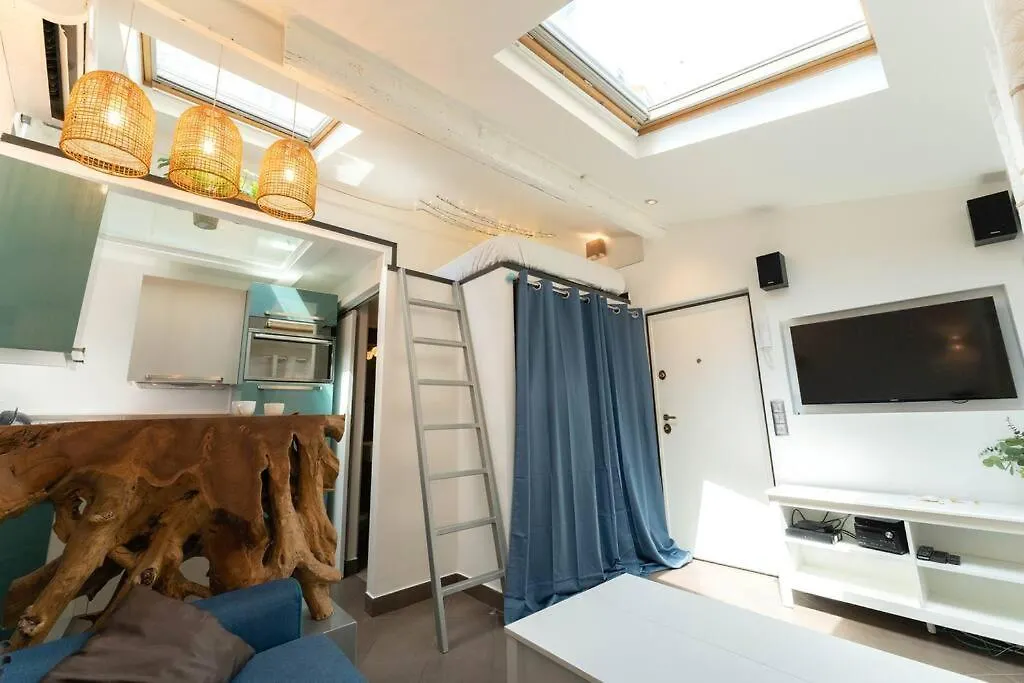Sk Joli Studio, Le Port, Clim, Tramway, Wifi 17 Bonaparte Nice Apartmán